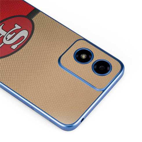 NFL San Francisco 49ers Vintage Moto G Play 4G (2024) Skin