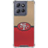 NFL San Francisco 49ers Vintage Moto G Play 5G (2025) Clear Case