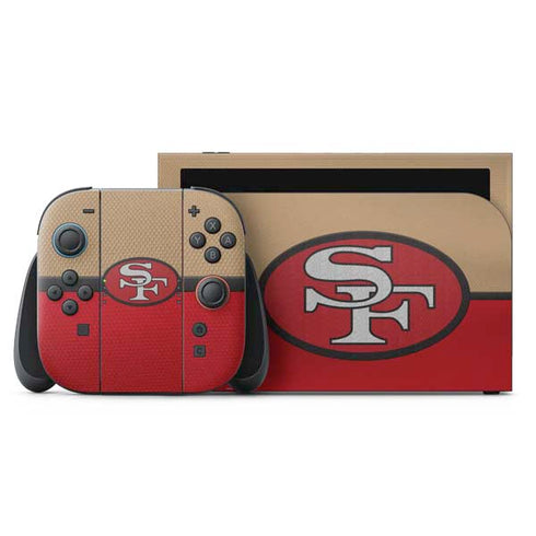 NFL San Francisco 49ers Vintage Nintendo Switch 2 (2025) with Joy-Con Skin
