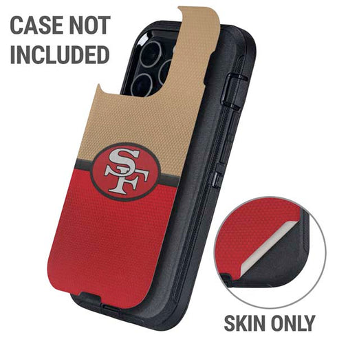 NFL San Francisco 49ers Vintage Otterbox Defender iPhone Skin