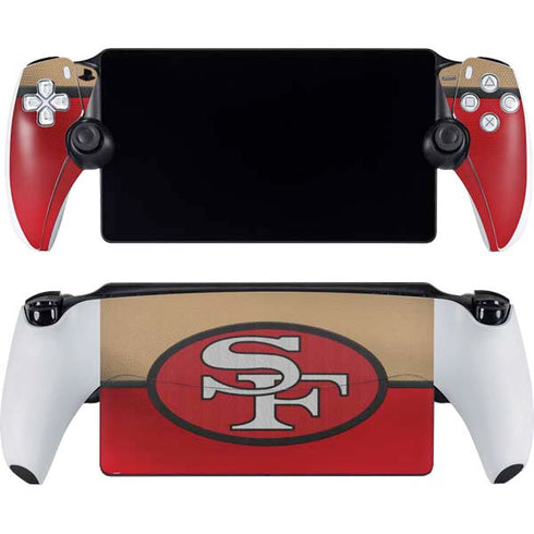 NFL San Francisco 49ers Vintage PlayStation Portal Remote Player Skin