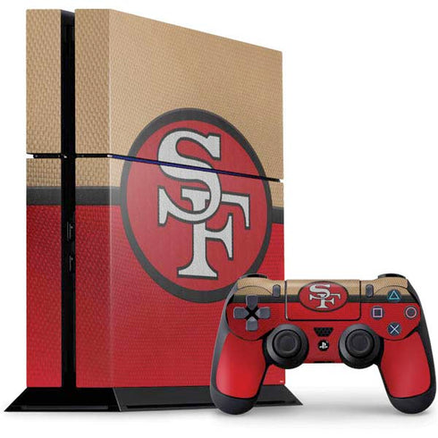 NFL San Francisco 49ers Vintage PlayStation PS4 Skins
