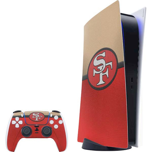 NFL San Francisco 49ers Vintage PlayStation PS5 Skins