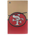 NFL San Francisco 49ers Vintage PS5 Slim Digital Edition Console Skin