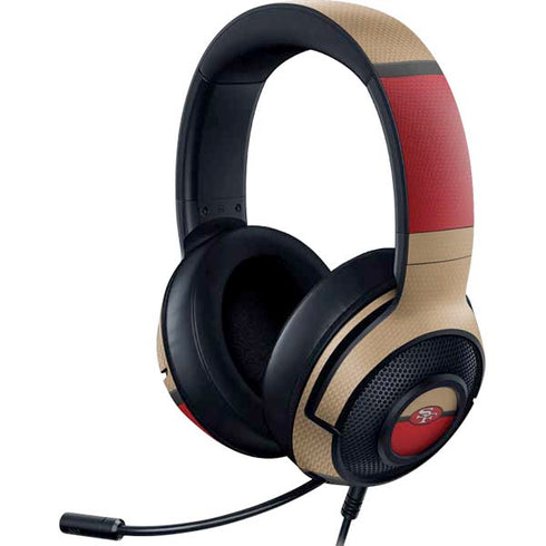 NFL San Francisco 49ers Vintage Razer Kraken X Skin