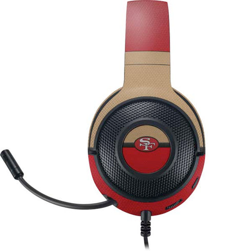 NFL San Francisco 49ers Vintage Razer Kraken X Skin