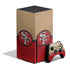 NFL San Francisco 49ers Vintage Xbox Series X Bundle Skin
