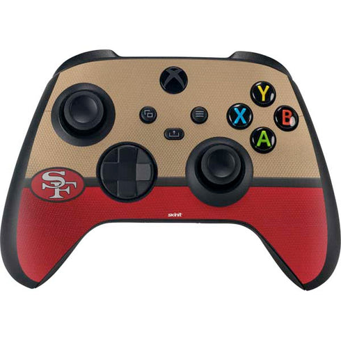 NFL San Francisco 49ers Vintage Xbox Series X Bundle Skin