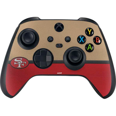 NFL San Francisco 49ers Vintage Xbox Series X Controller Skin