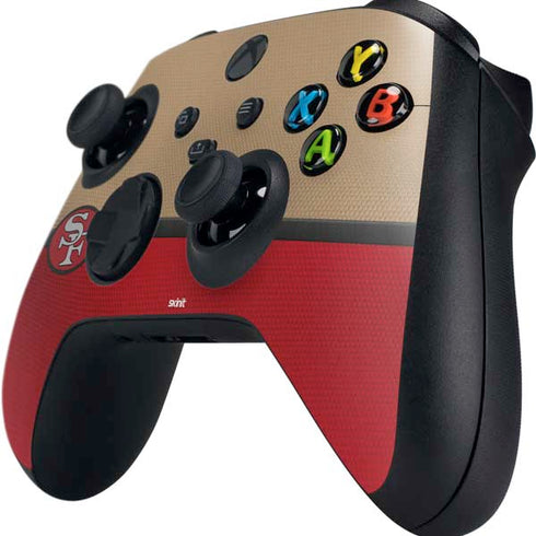 NFL San Francisco 49ers Vintage Xbox Series X Controller Skin