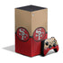 NFL San Francisco 49ers Vintage XBox Series X Digital Edition Bundle Skin