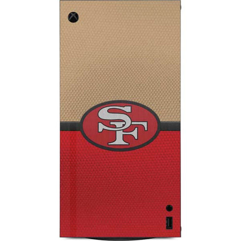 NFL San Francisco 49ers Vintage XBox Series X Digital Edition Console Skin