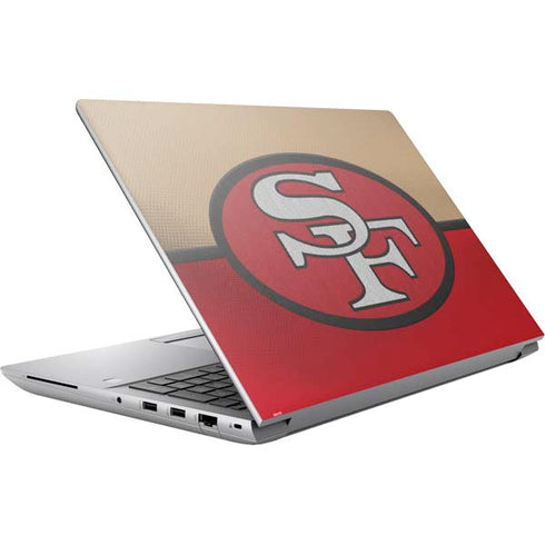 NFL San Francisco 49ers Vintage HP ZBook Fury 16 G10 Skin