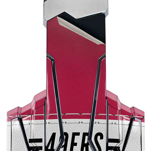 NFL San Francisco 49ers White Striped BENGOO G9000 Skin