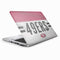 NFL San Francisco 49ers White Striped HP Elitebook Skin