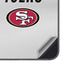 NFL San Francisco 49ers White Striped Galaxy A16 5G Skin