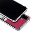NFL San Francisco 49ers White Striped Galaxy A36 5G Clear Case