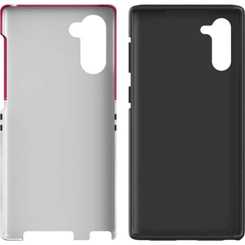 NFL San Francisco 49ers White Striped Galaxy Note 10 Pro Case