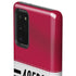 NFL San Francisco 49ers White Striped Galaxy Note20 5G Pro Case
