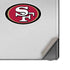 NFL San Francisco 49ers White Striped Galaxy Note20 5G Skin