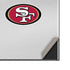 NFL San Francisco 49ers White Striped Galaxy Note20 Ultra 5G Skin