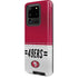 NFL San Francisco 49ers White Striped Galaxy S20 Ultra 5G Pro Case