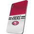 NFL San Francisco 49ers White Striped Apple iPad Mini Skin