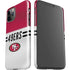 NFL San Francisco 49ers White Striped iPhone 11 Pro Lite Case