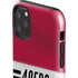NFL San Francisco 49ers White Striped iPhone 11 Pro Max Impact Case