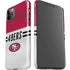 NFL San Francisco 49ers White Striped iPhone 11 Pro Max Lite Case