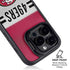 NFL San Francisco 49ers White Striped iPhone 16 Pro Max Kickstand Case