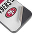 NFL San Francisco 49ers White Striped iPhone 16 Pro Max Skin