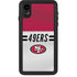 NFL San Francisco 49ers White Striped iPhone Cases