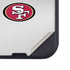 NFL San Francisco 49ers White Striped Otterbox Defender iPhone Skin