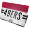 NFL San Francisco 49ers White Striped Dell Precision Skin