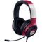 NFL San Francisco 49ers White Striped Razer Kraken X Skin