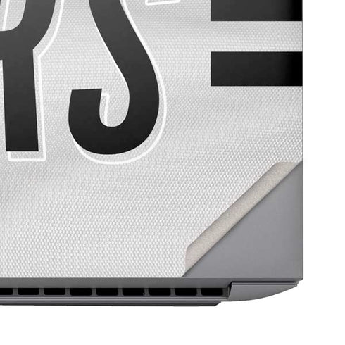 NFL San Francisco 49ers White Striped HP ZBook Fury 16 G10 Skin
