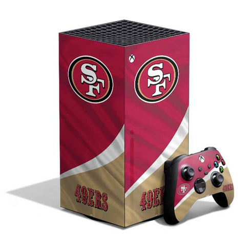 NFL San Francisco 49ers XBox Series X Digital Edition Bundle Skin