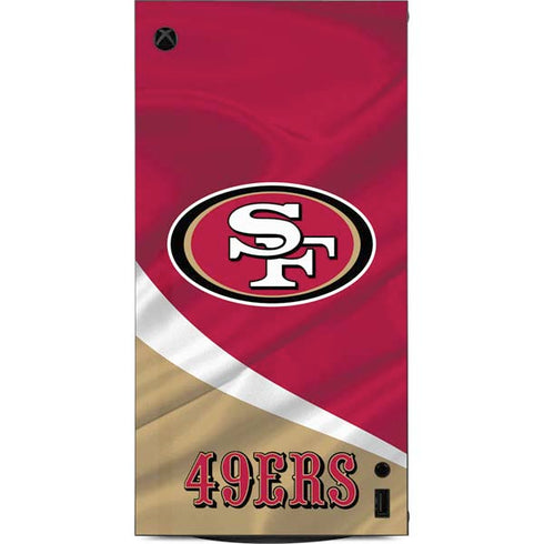 NFL San Francisco 49ers XBox Series X Digital Edition Console Skin