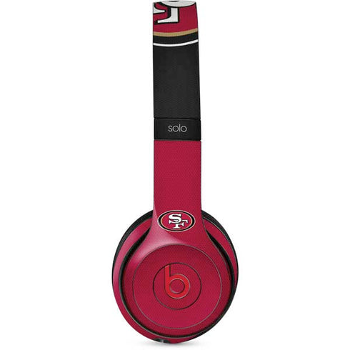 NFL San Francisco 49ers Zone Block Beats Solo 3 Wireless Skin