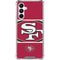 NFL San Francisco 49ers Zone Block Galaxy A16 5G Clear Case