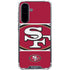 NFL San Francisco 49ers Zone Block Galaxy A36 5G Clear Case