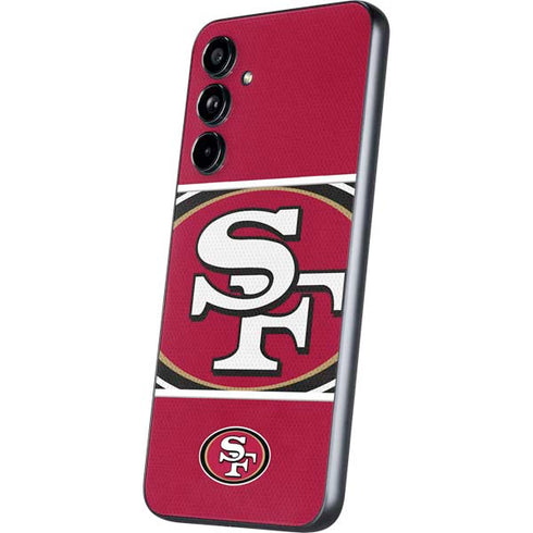 NFL San Francisco 49ers Zone Block Galaxy A54 5G Skin