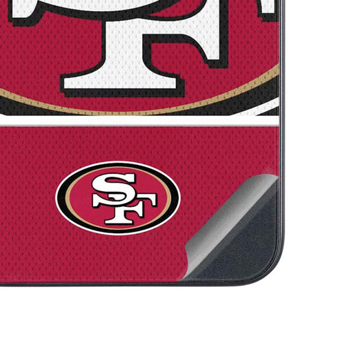 NFL San Francisco 49ers Zone Block Galaxy A54 5G Skin