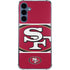 NFL San Francisco 49ers Zone Block Galaxy A55 5G Clear Case