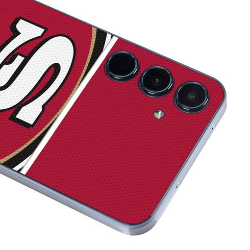 NFL San Francisco 49ers Zone Block Galaxy A55 5G Skin