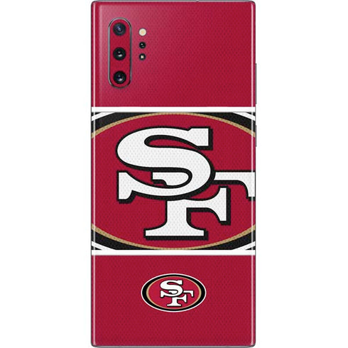 NFL San Francisco 49ers Zone Block Galaxy Note 10 Plus Skin