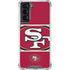 NFL San Francisco 49ers Zone Block Galaxy S22 Clear Case