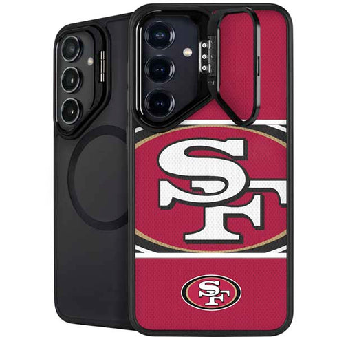 NFL San Francisco 49ers Zone Block Galaxy S24 Kickstand Case