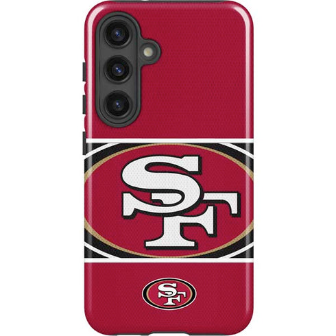 NFL San Francisco 49ers Zone Block Galaxy S25 Plus Impact Case
